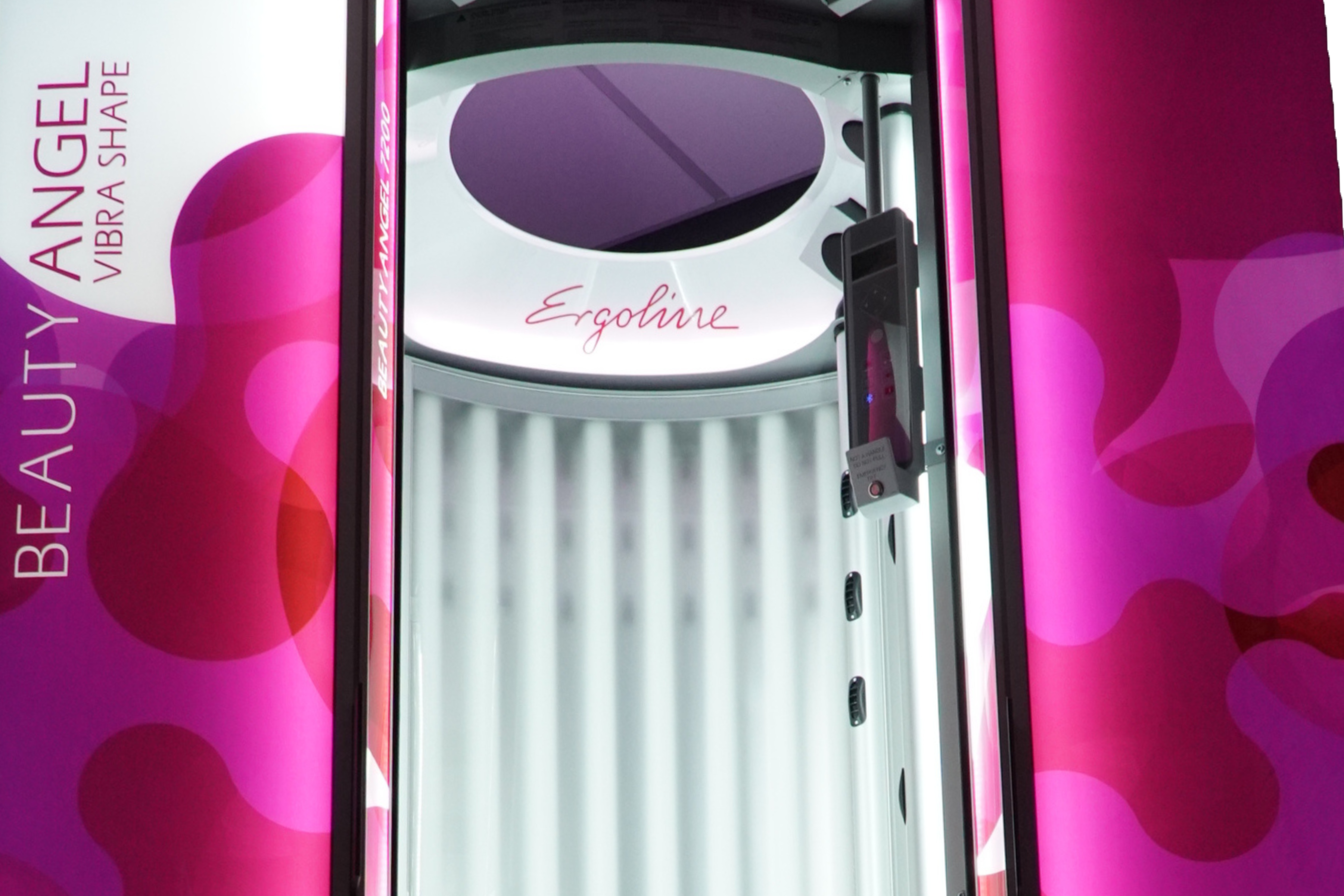 Beauty Angel red light therapy booth