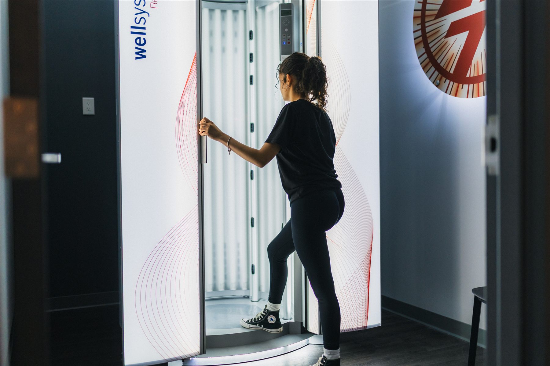 Workout Anytime tanning booth